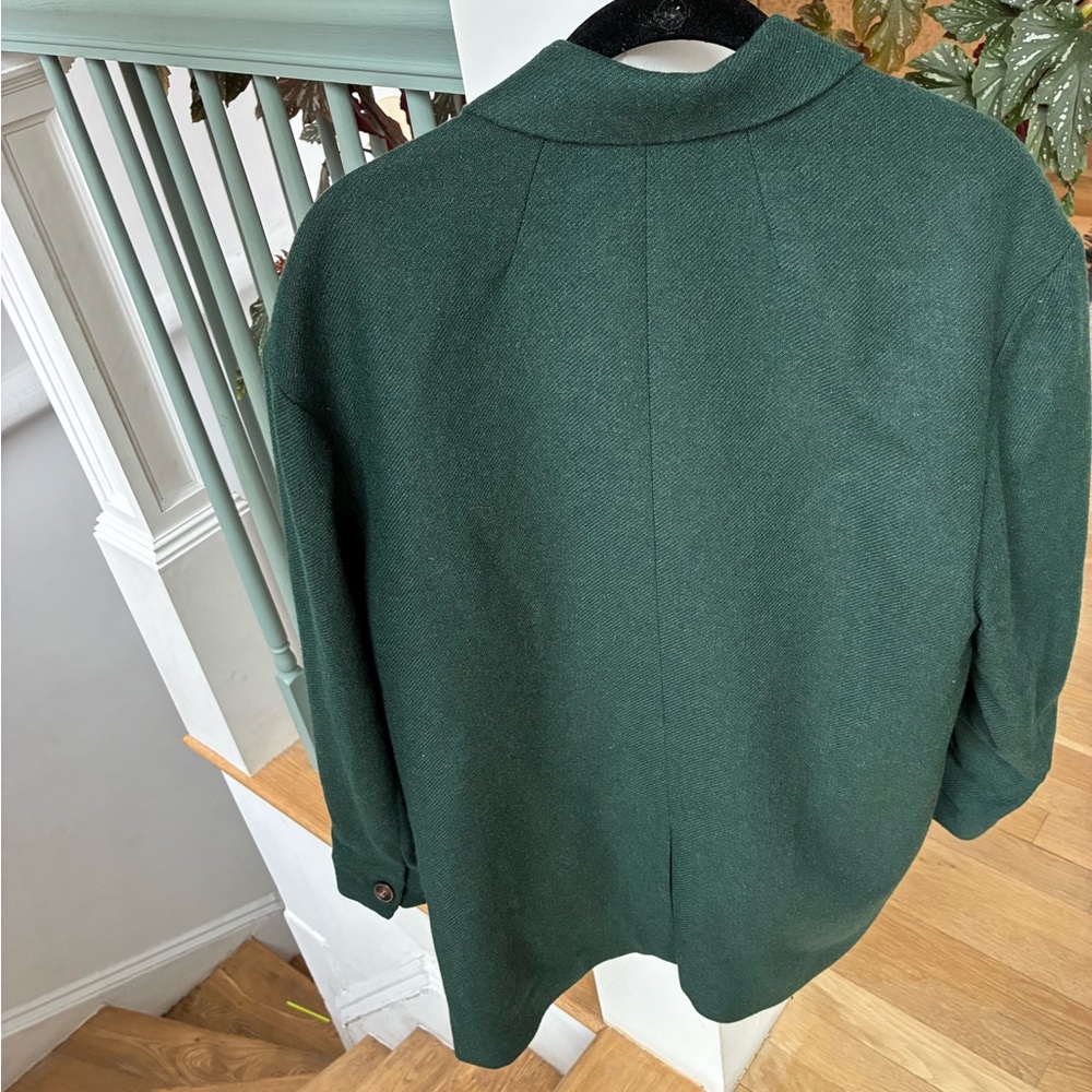 Madewell Dark Green Blazer Jacket - Picture 3 of 3